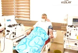 Koronavirüsü yendi, 8 defa plazma bağışında bulundu