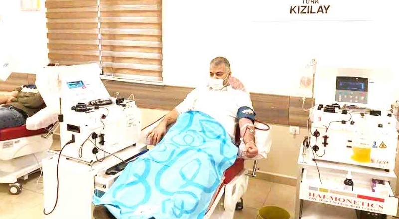 Koronavirüsü yendi, 8 defa plazma bağışında bulundu