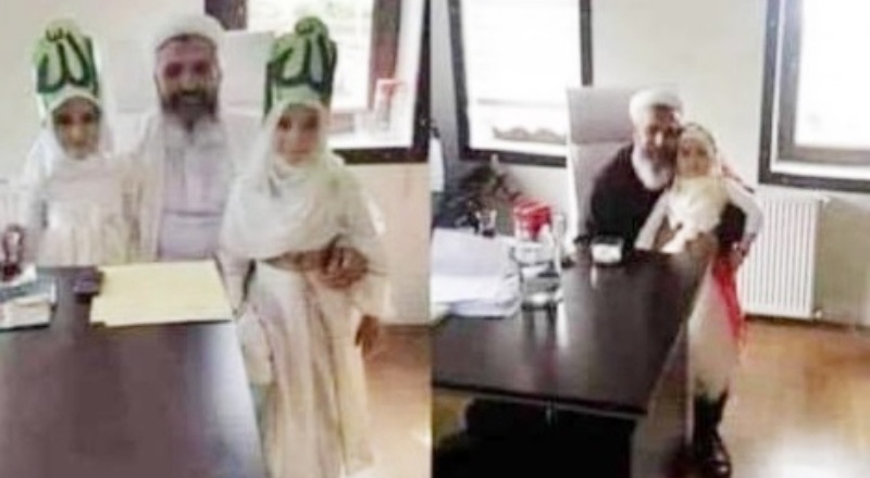 Körpecik yavrular, sahte din adamlarının kucağına atılıyor