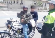 Korsan taşımacılık yapan 14 araç ile 15 motosiklet trafikten men edildi