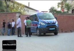 Köy meydanında dehşet 1 ölü 1 ağır yaralı