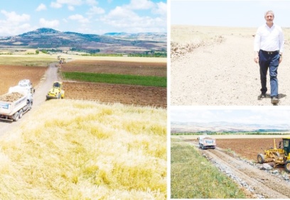 Köy yolları hayat buluyor