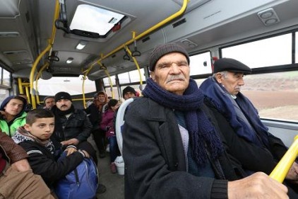 Köylere 1 milyondan fazla yolcu taşındı