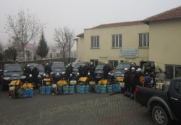 Köylerin kışlak ve larva ilaçlamaları yapılıyor