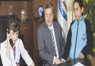 Küçük başkan çevreci çıktı