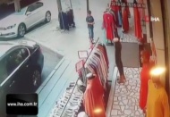 Küçük çocuğun tehlikeli oyunu, iş yerini yakıyordu