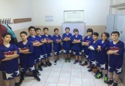 Küçük Erkek Basketbol müsabakaları yapıldı