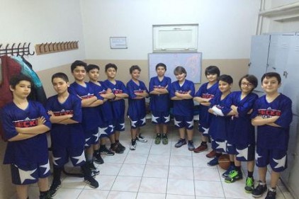 Küçük Erkek Basketbol müsabakaları yapıldı