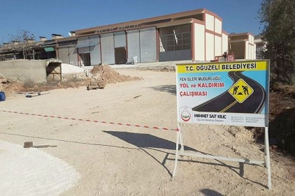 Küçük Sanayi Sitesi çevre düzenlemesi çalışmaları başladı