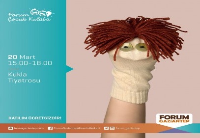 Kukla Tiyatrosu’nda masallar kuklalar ile canlandı