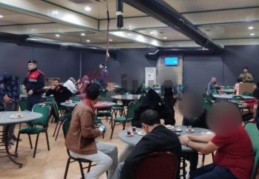 Kumar oynayan 25 şahsa 101 bin lira para cezası verildi