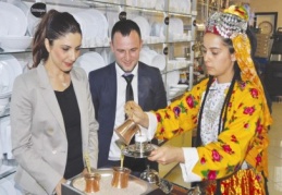 Kumda kahve keyfi 