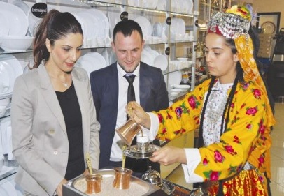 Kumda kahve keyfi 