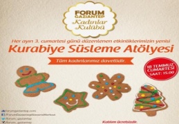 Kurabiye süslemek için buluşacaklar