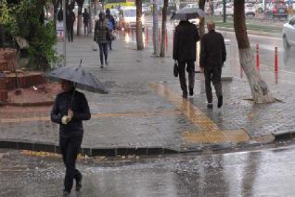 Kurak yaz mevsiminin ardındanyağışlar çiftçiyi sevindirdi