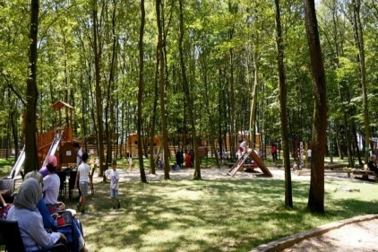 Kurban bayramında Burç Tabiat Parkı’nı 213 bin 580 kişi ziyaret etti