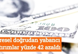 Küresel doğrudan yabancı yatırımlar yüzde 42 azaldı
