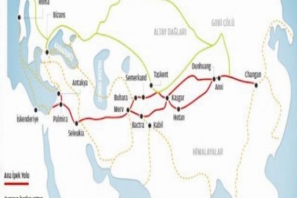 Küresel ticaretin yeni adresi tarihî İpek Yolu oluyor