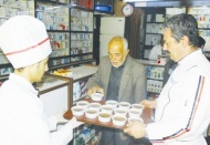 Kurs merkezlerinde aşure dağıtıldı