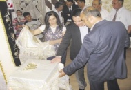 Kursiyerler sergi açtı