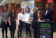 Kursiyerler sertifikalarını aldı 