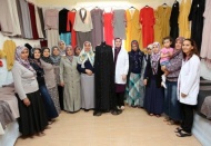 Kursiyerler, yaptıkları güzel işlerle büyük beğeni aldı