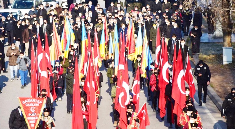 Kurtuluşun 100. yıldönümü törenle kutlandı