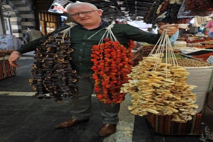Kurutulmuş sebze pazarı ekonomiye katkı sağlıyor
