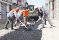 KÜSGET Sanayi Bölgesi’nde yollar onarıldı