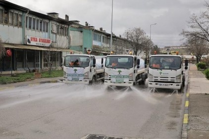 KÜSGET ve GATEM dezenfekte edildi