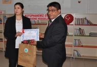 ‘Kütüphanem Evim’ projesini sonuçlandı