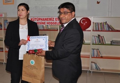 ‘Kütüphanem Evim’ projesini sonuçlandı