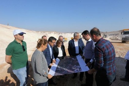 Kuzey Antep Yolu Viyadük inşaat çalışmaları sürüyor