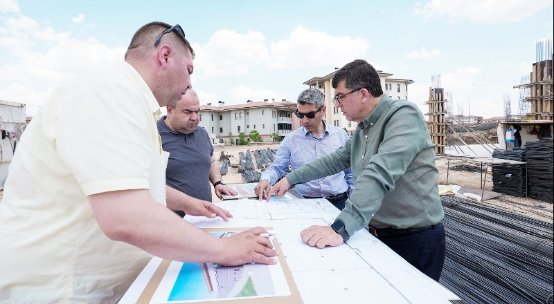 Kuzeyşehir Ünite Merkezi inşaatı sürüyor