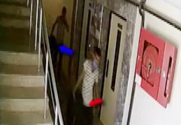 Lastik hırsızları kameraya yakalandı