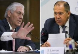 Lavrov ile Tillerson Suriye’yi konuşacak