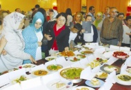 Lezzet yarışı yaptılar