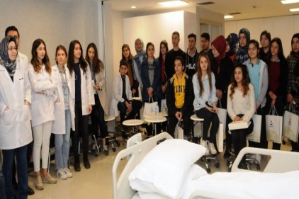 Lise öğrencileri Sanko&#8217;yu ziyaret etti