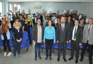 Lise öğrencilerine GASİMEP projesi anlatıldı 