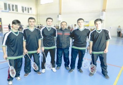 Liseler Arası Genç Erkekler Badminton Turnuvasında Gaziantep 2.si oldu 