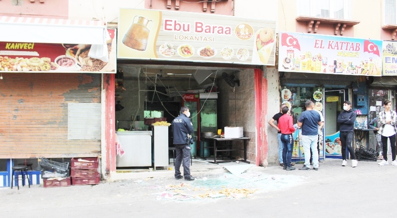 Lokantadaki tüp patladı