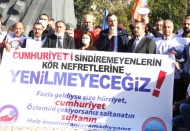 Lütfen demek için değil, “haddinizi bilin’ demek için buradayız