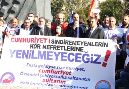 Lütfen demek için değil, “haddinizi bilin’ demek için buradayız