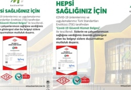 M1’e COVID-19 Güvenli Hizmet Belgesi