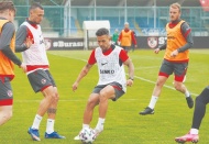 Maç hazırlıkları devam ediyor