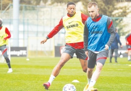 Maç hazırlıkları iki günlük iznin ardından başladı