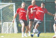 Maç hazırlıkları sabah antrenmanıyla sürdü