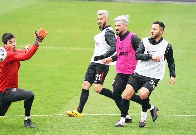 Maç hazırlıklarına başlandı