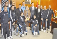 Maçlarına da gelerek engelli basketçilerimize destek vereceğim