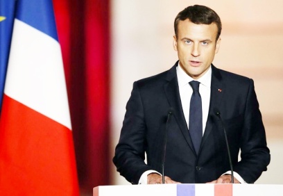 Macron: Ülkemiz saldırı altında; asla teslim olmayacağız!